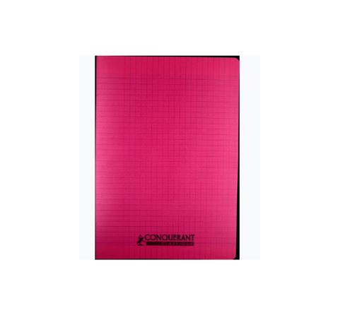 Cahier séyès petit format 96 pages polypro rose