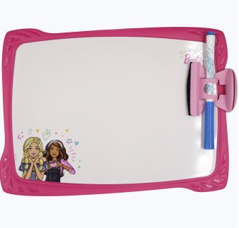 Ardoise blanche incassable Barbie 20×28cm avec accessoires