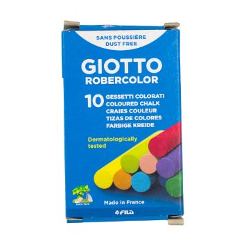 Craies de couleur boîte de 10