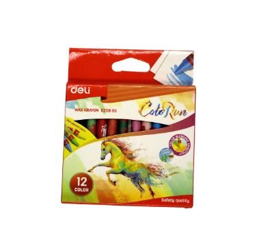 Crayons de cire 12 couleurs PM