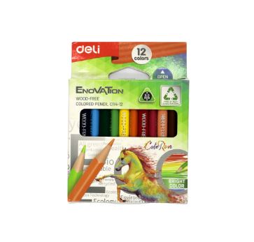 Crayons de couleur Enovation 12 pièces C114-12