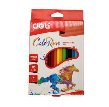 Crayons de couleur ColoRun 18 pièces