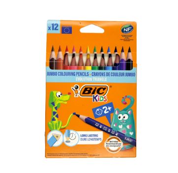 Crayons de couleur Tropicolors Kids 12 pièces