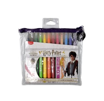 Feutres 12 couleurs Harry Potter pointe moyenne