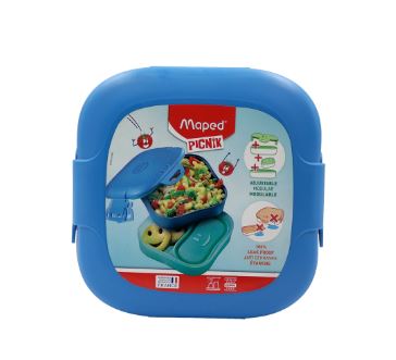 Lunch box 3 en 1 bleu Concept Picnic