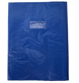 Protège-cahier bleu foncé 21×29,7cm