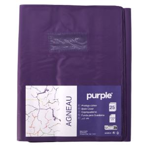 Protège-cahier violet 21×29,7cm