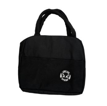 Sac goûter isotherme noir B-43