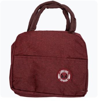 Sac goûter isotherme rouge B-43