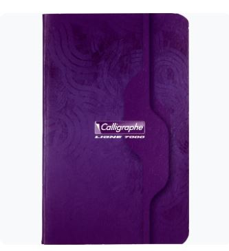 Cahier 5×5 192 pages 9×14cm