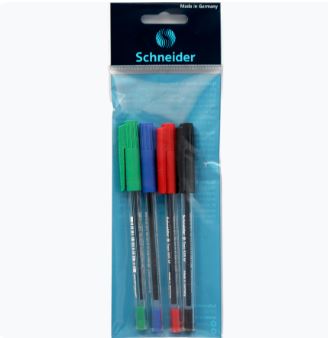 Stylo 4 couleurs assorties