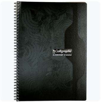 Cahier grand carreaux A4 180 pages