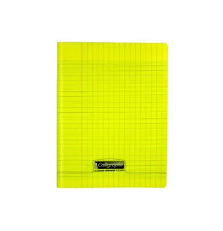 Cahier polypro jaune petit format 192 pages