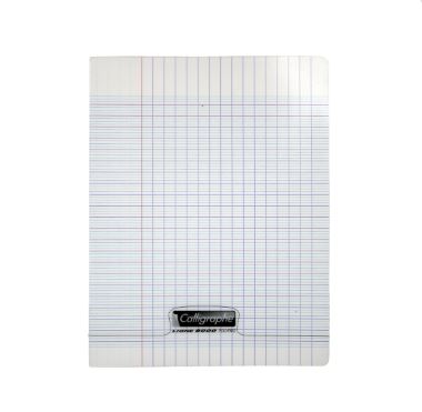 Cahier séyès polypro transparent petit format 96 pages