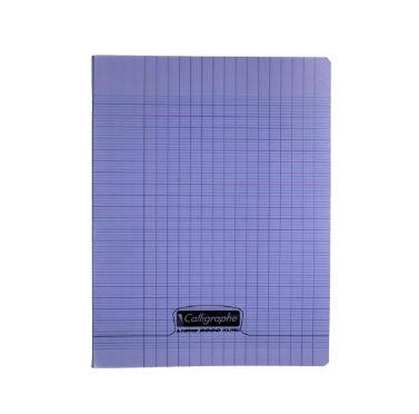 Cahier séyès polypro violet petit format 96 pages