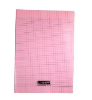 Cahier polypro rose A4 96 pages