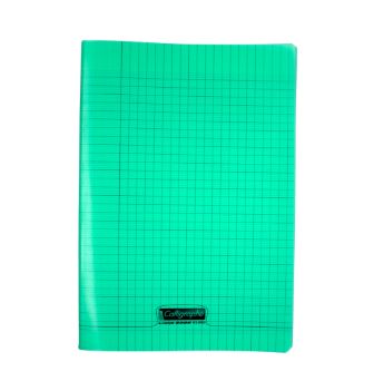 Cahier polypro vert A4 192 pages