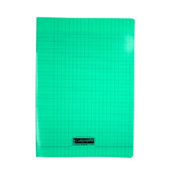 Cahier polypro vert A4 96 pages