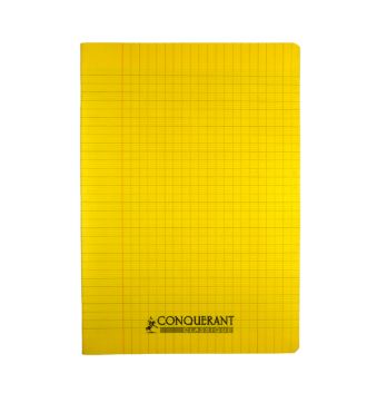 Cahier séyès 96 pages A4 polypro jaune