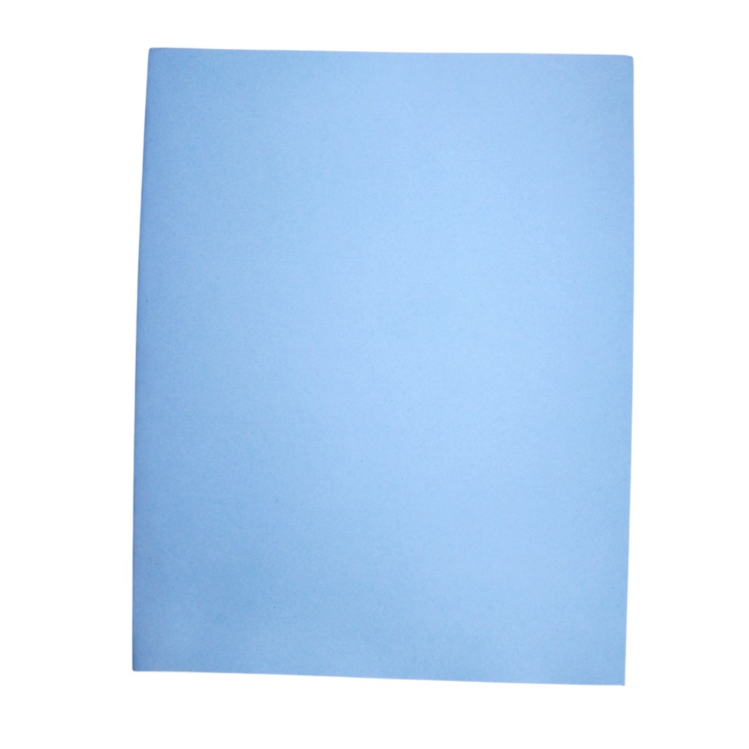 Chemise cartonnée 24×32 bleu pastel Lauréat