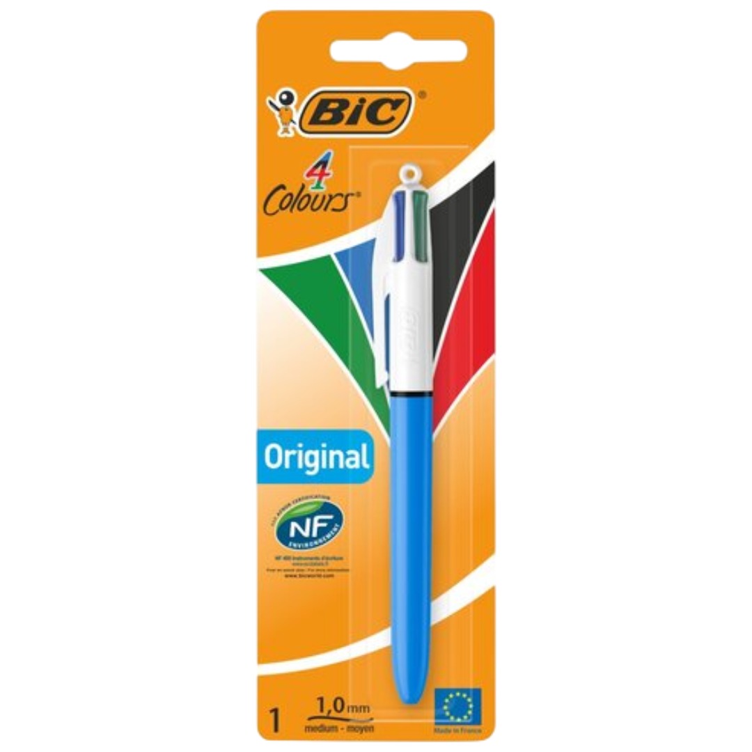 Stylo bille Grip 4 couleurs 4 en 1