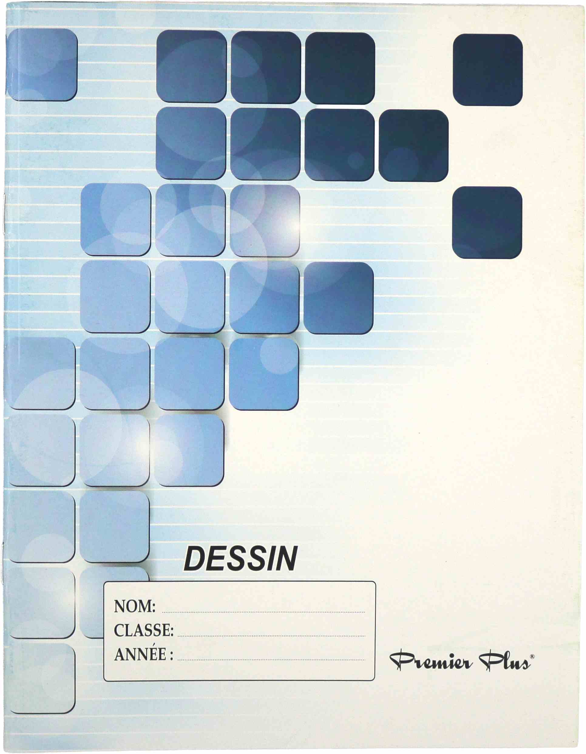 Cahier de dessin A4 uni 16 pages