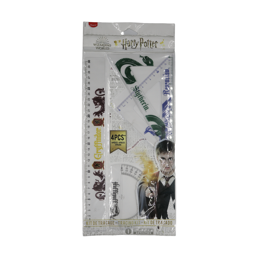 Kit traçage GM 4 pièces Harry Potter