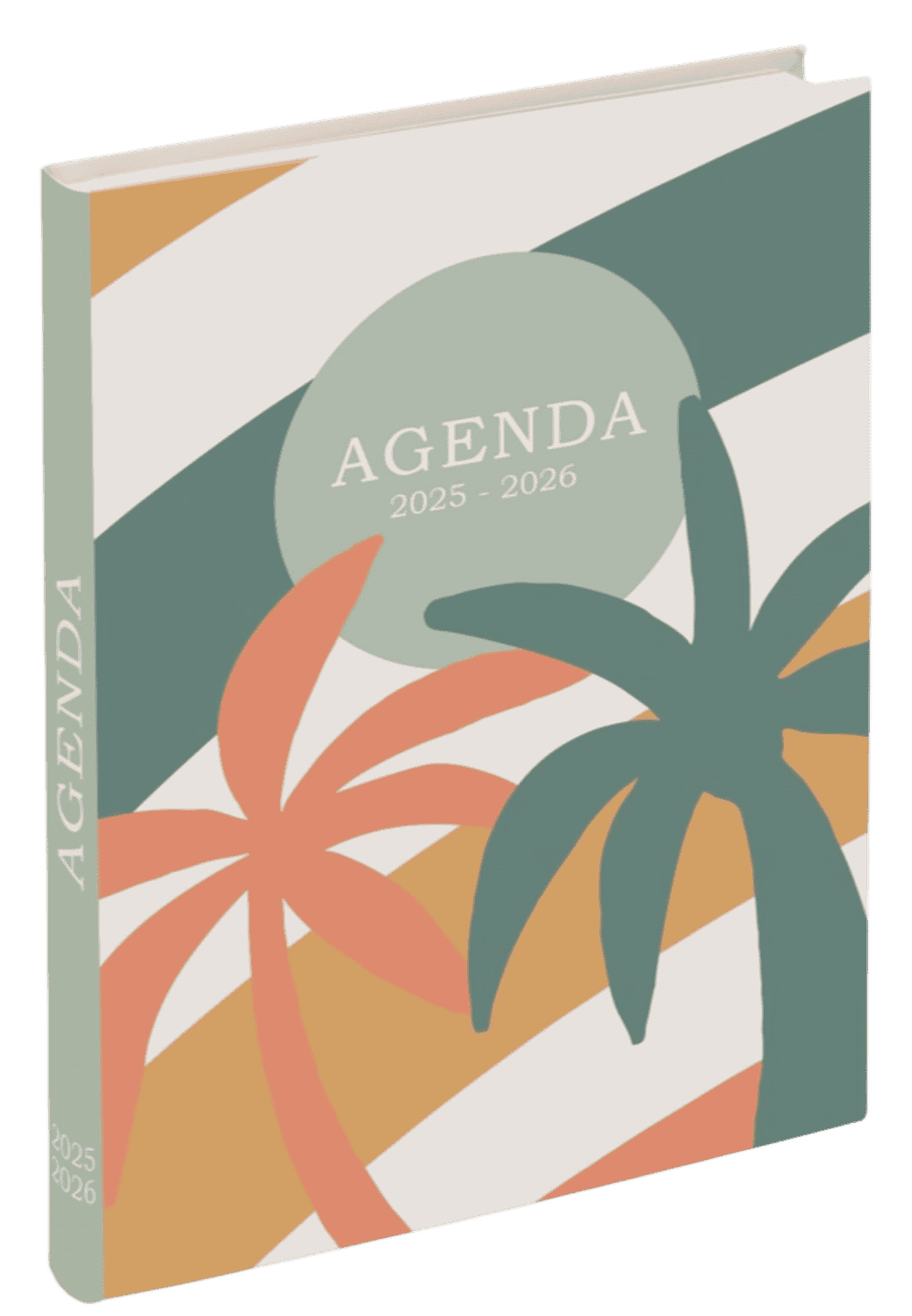 Agenda palmier 11,5×17cm 304 pages