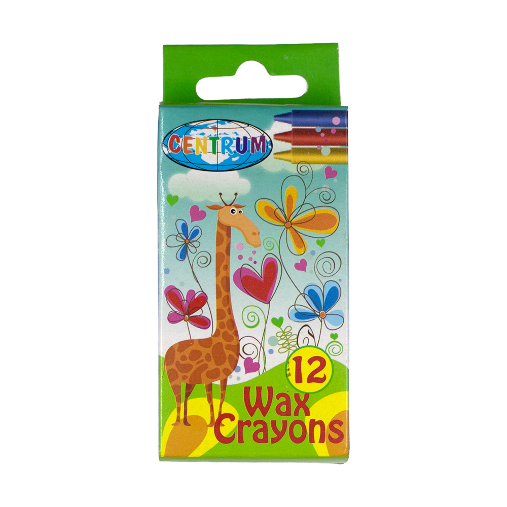 crayons de cire Giraffe 12 pièces