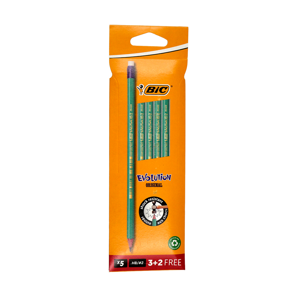 Crayon graphite HB Evolutions 3+2