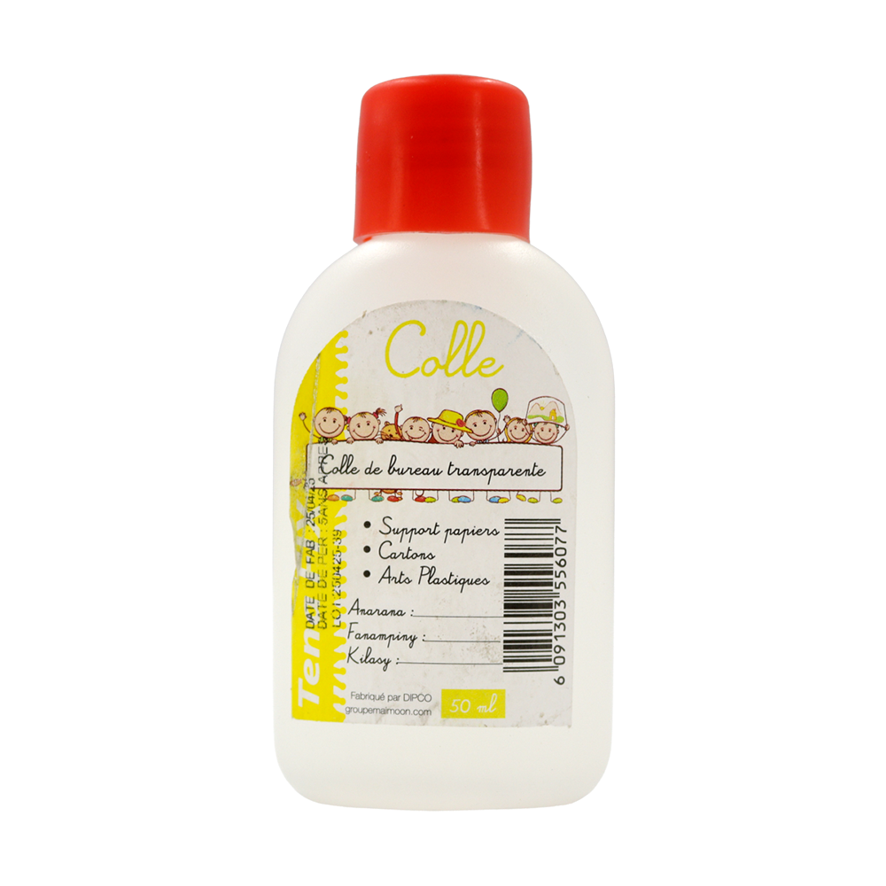 Colle bureau transparente 50ml Tena FIX