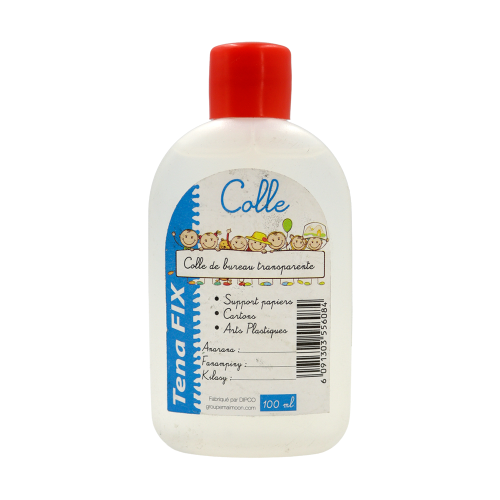 Colle bureau transparente 100ml Tena FIX