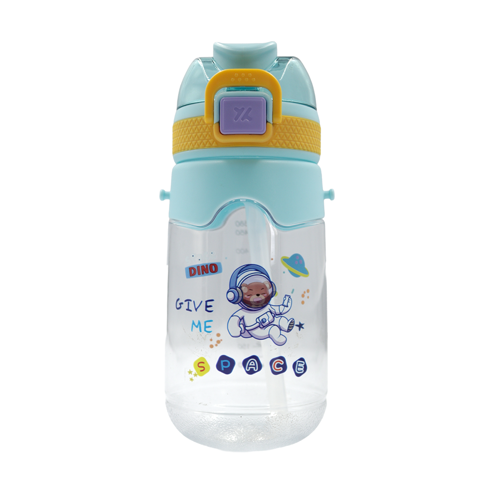 Gourde avec paille 580ml bleu 2690/C-279