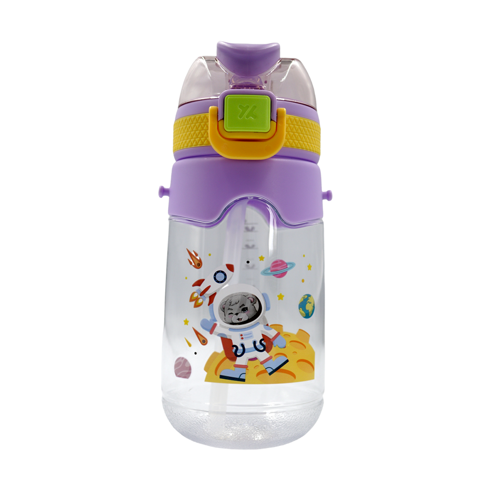 Gourde avec paille 580ml violet 2690/C-279
