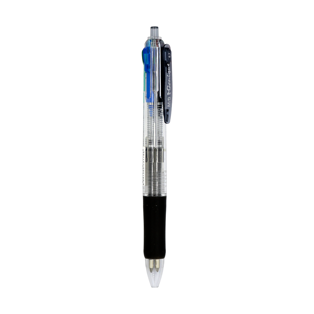 Stylo bille 4 en 1 pointe 0,7mm 4 couleurs 80371