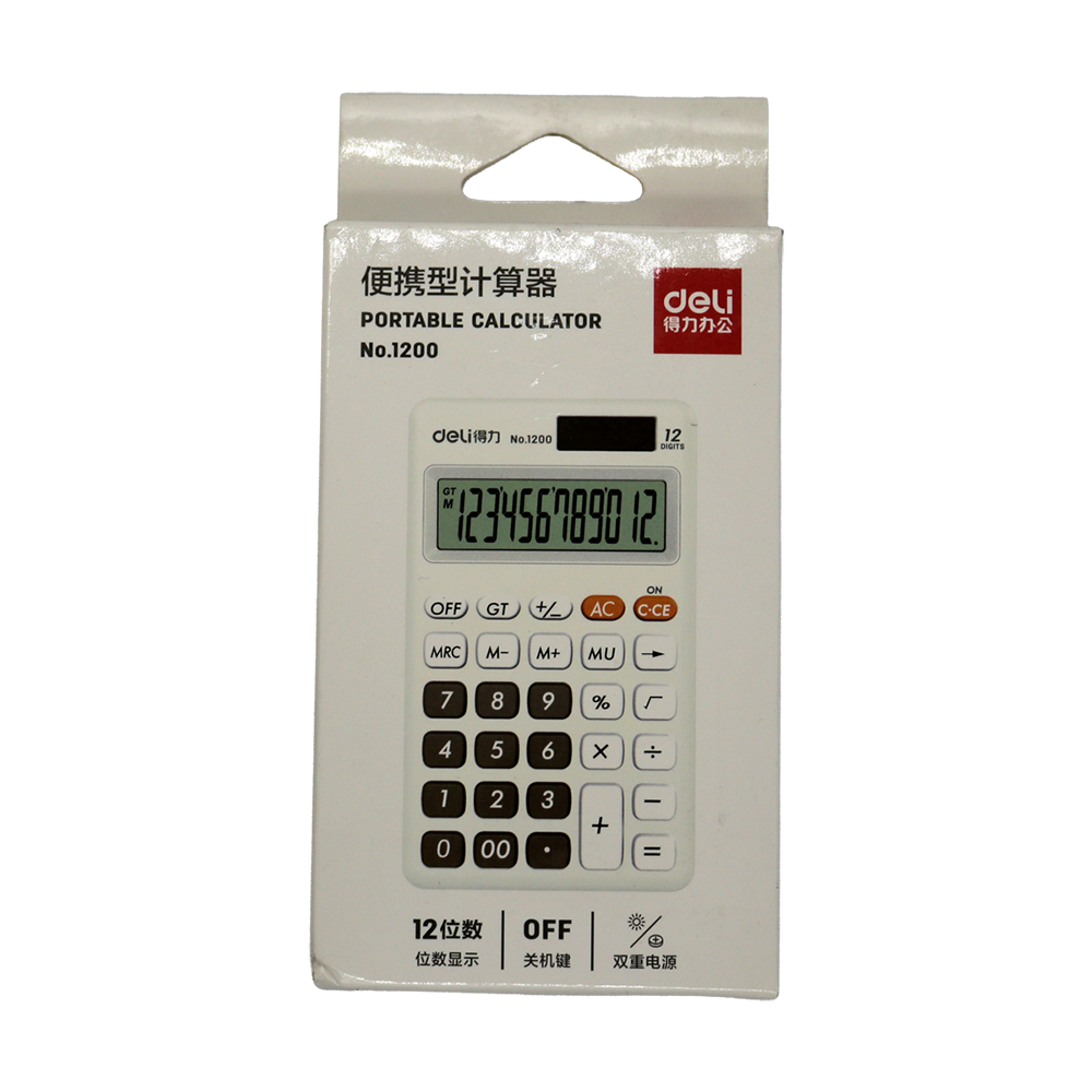 Calculatrice 12 chiffres 1200C