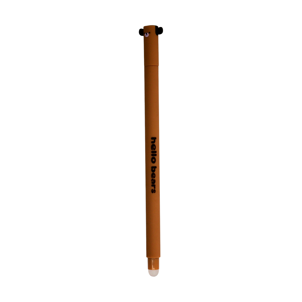 Stylo gel effaçable bleu Bears B4472