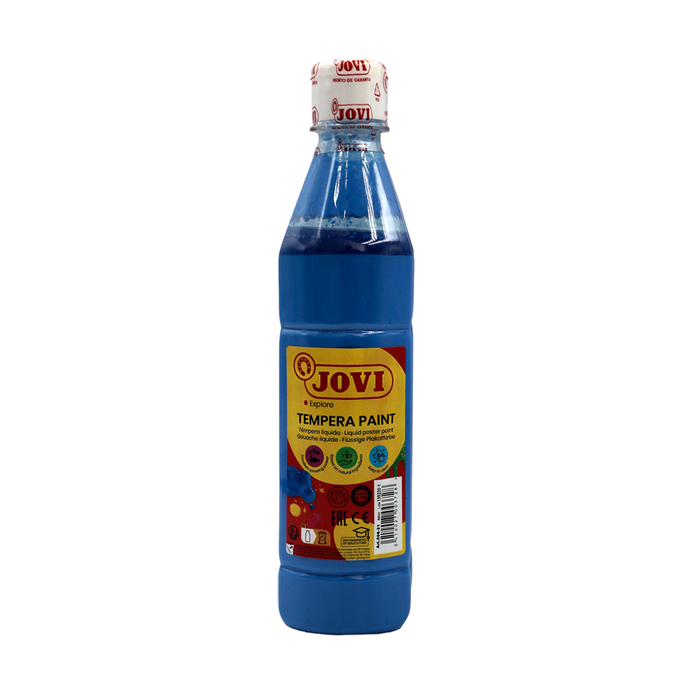 Gouache liquide 500ml bleu cyan