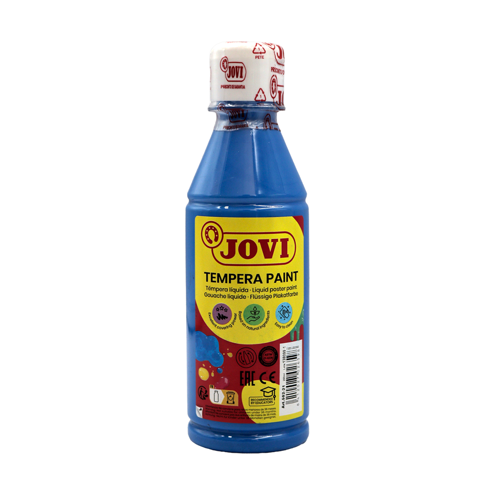 Gouache liquide 250ml bleu cyan
