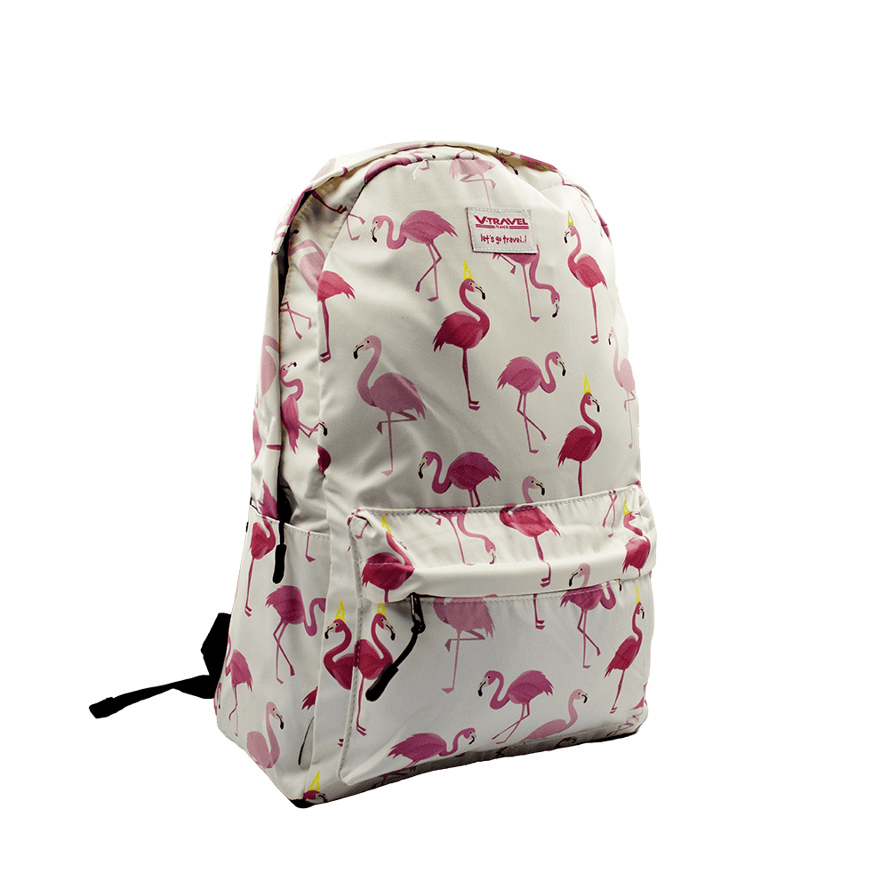 Sac à dos V-TRAVEL ZOO rose