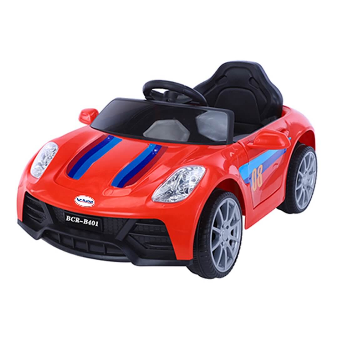 Voiture électrique BCR-B401 V-Ride medium rouge