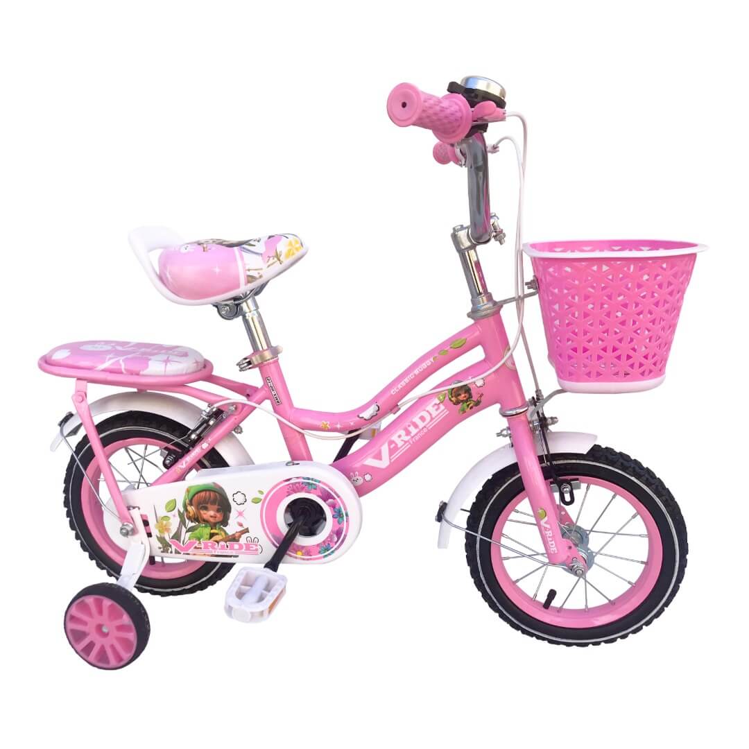 Vélo enfant BMX-H1 V-Ride 12 pouces small rose