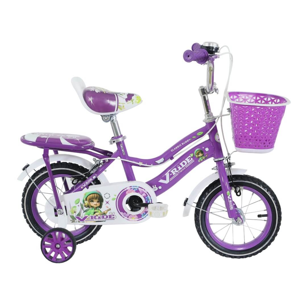 Vélo enfant BMX-H1 V-Ride 12 pouces small violet
