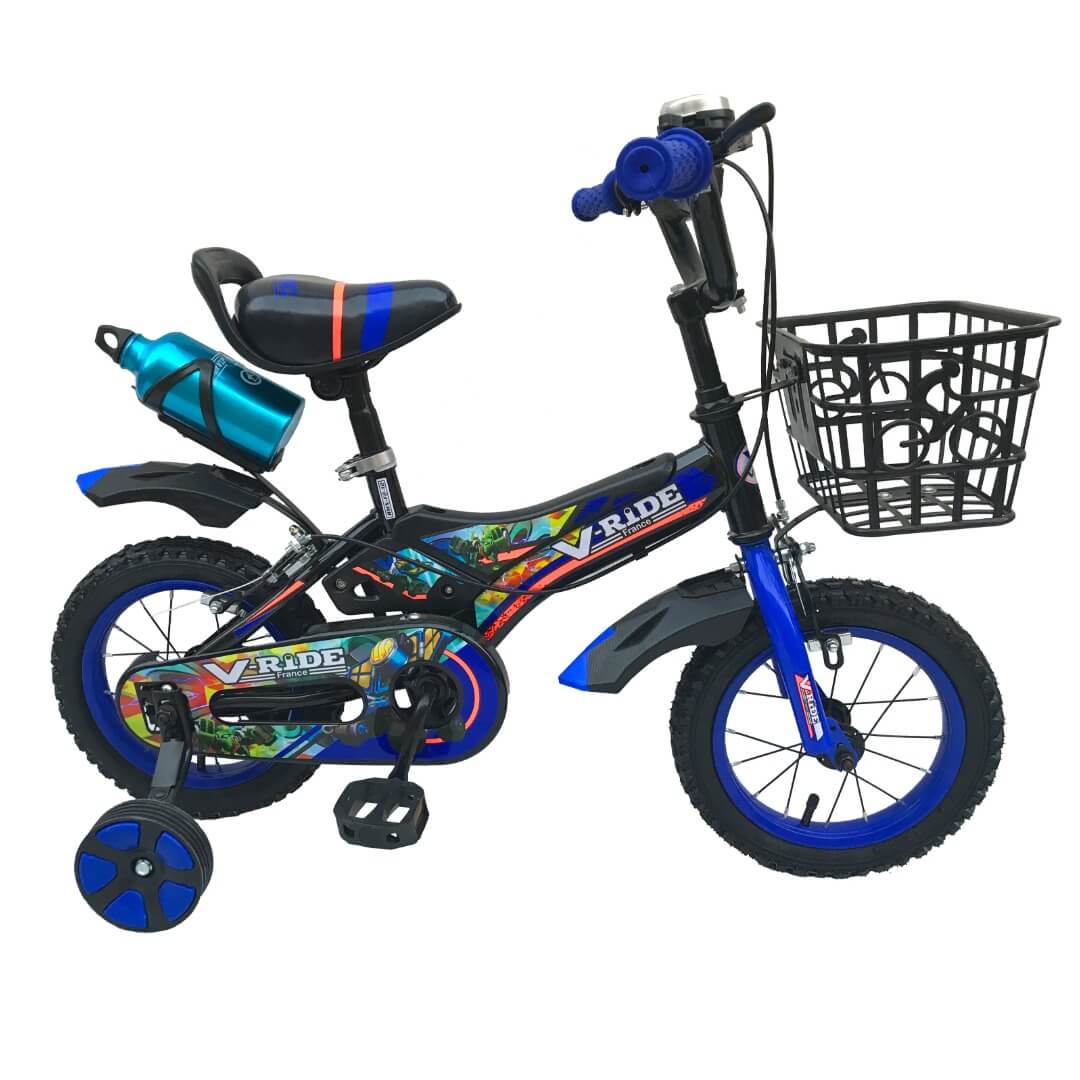 Vélo enfant BMX-F1 V-Ride 12 pouce small bleu