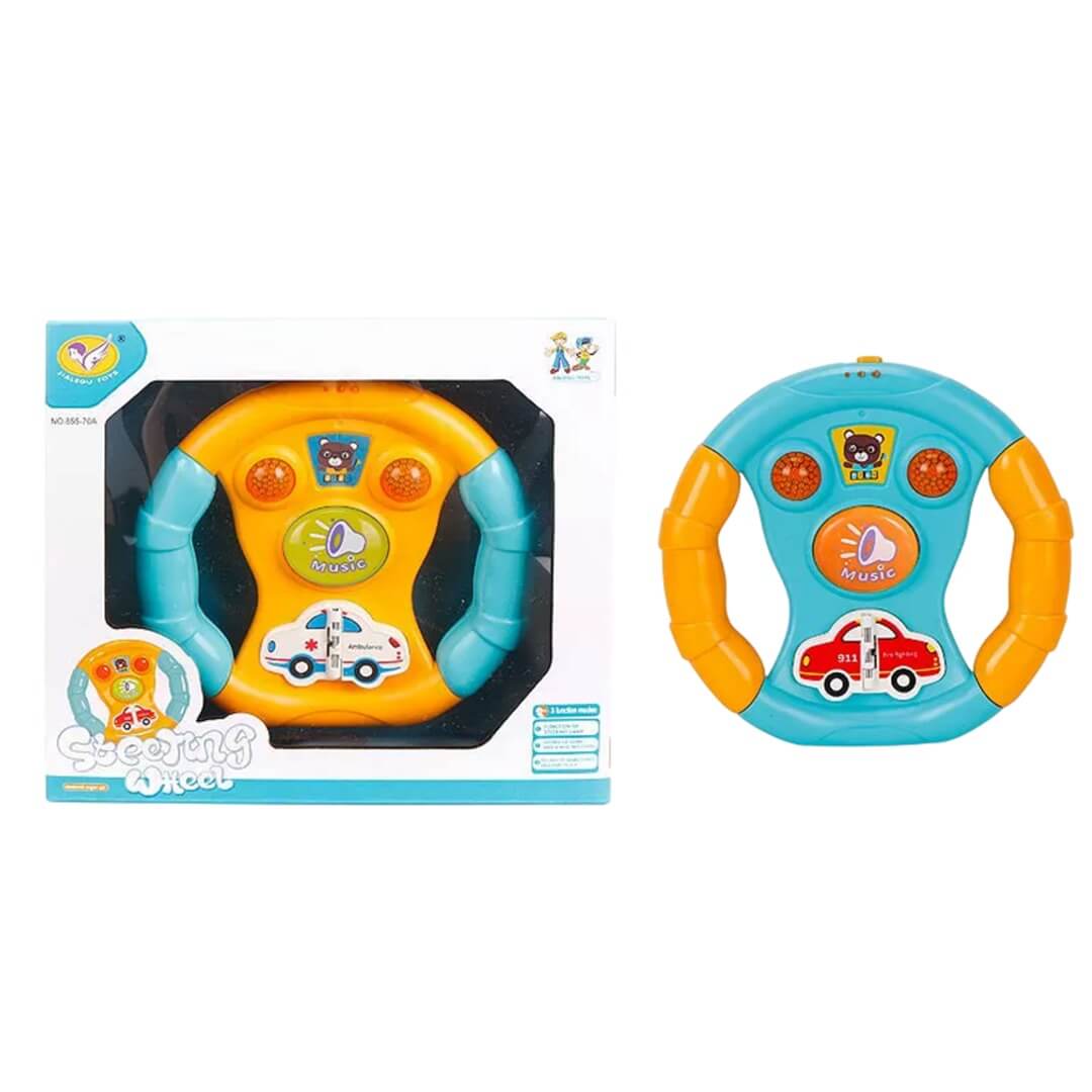 Volant d'éveil interactif pour enfant avec sons et lumières