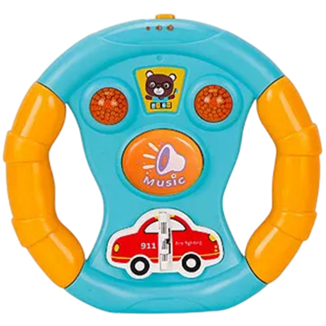 Volant d'éveil interactif pour enfant avec sons et lumières