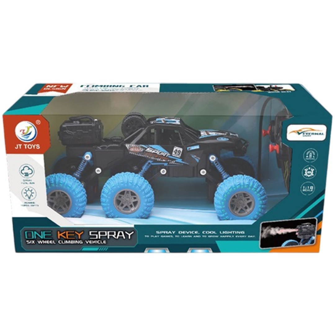 Voiture télécommandée tout-terrain 4x4 avec fonction jet de vapeur