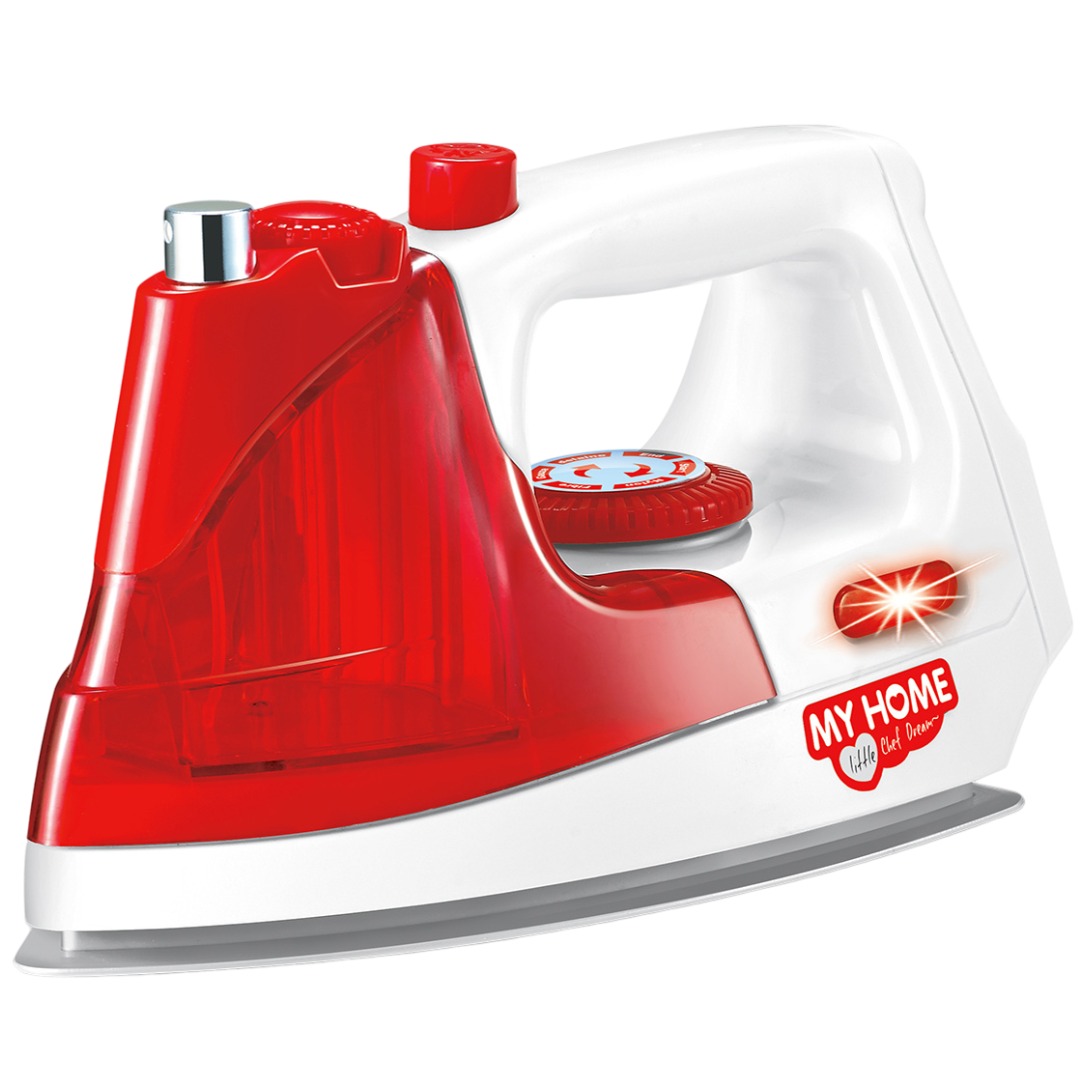 Fer à repasser miniature de simulation pour enfants de 3 ans et plus