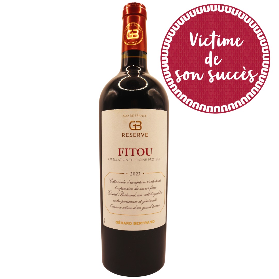 Languedoc Rouge Fitou Gérard Bertrand Réserve Fitou 23 75cl
