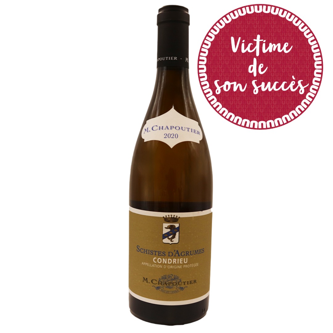 Rhône Blanc Condrieu M.Chapoutier Schistes d'Agrumes 20 75cl